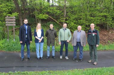 Die Verantwortlichen des Projektes „Re Spire Westerwald“.