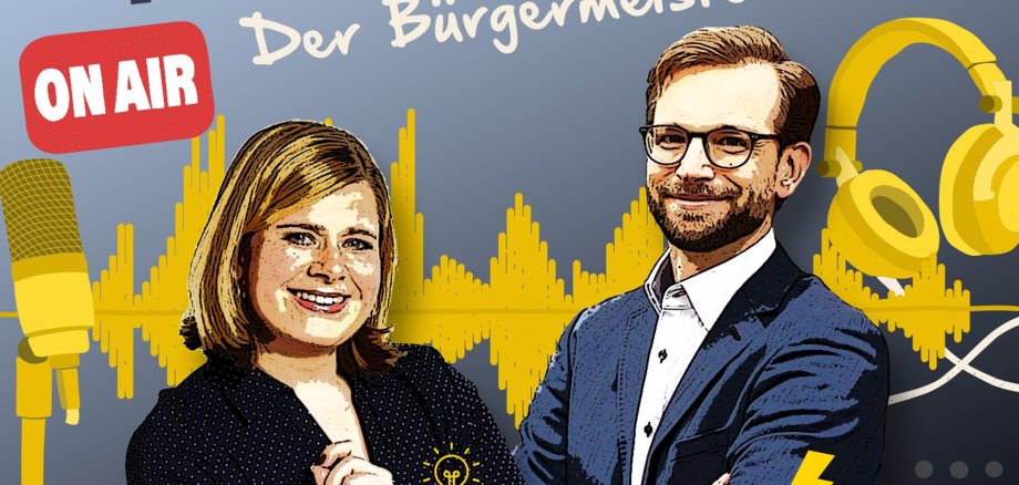 Das Cover des Bürgermeisterpodcasts