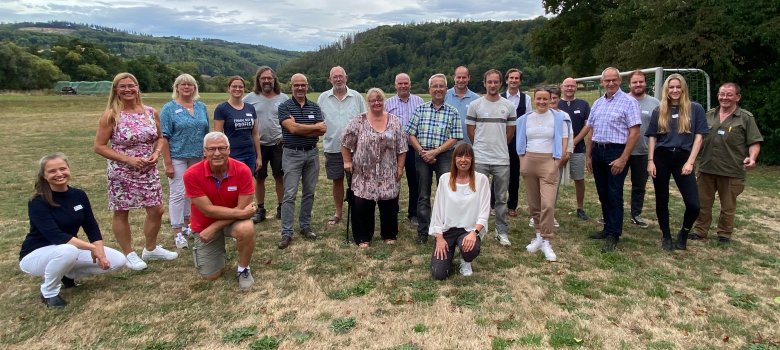 Gruppenbild mit allen touristischen Verantwortlichen.