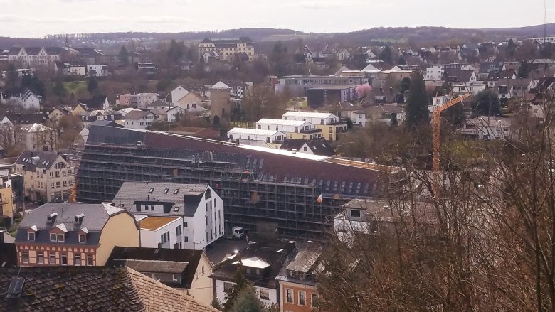 Ein Blick auf das neue Verbandsgemeindehaus.