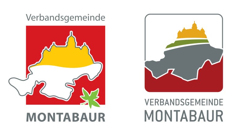 Das neue und das alte Logo der VG Montabaur.