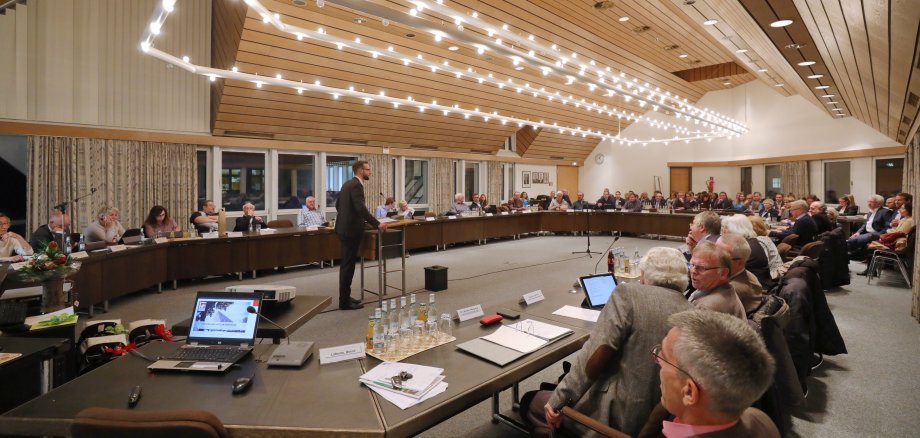 Ein Blick in die Sitzung des VG Rates.