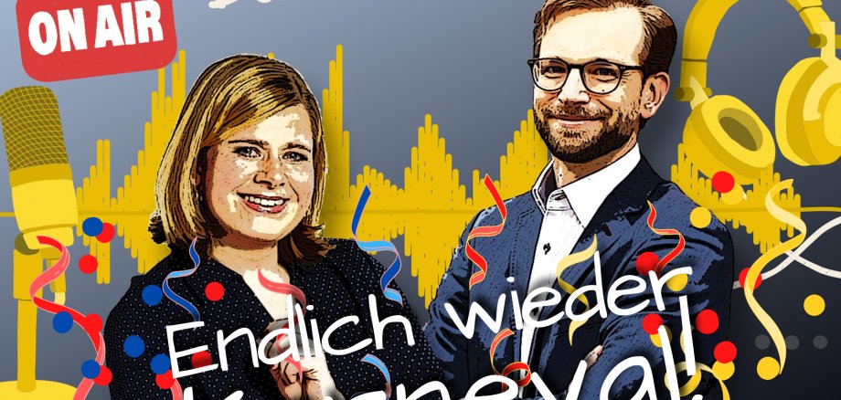 Coverbild des Podcasts mit Bürgermeisterin und Bürgermeister