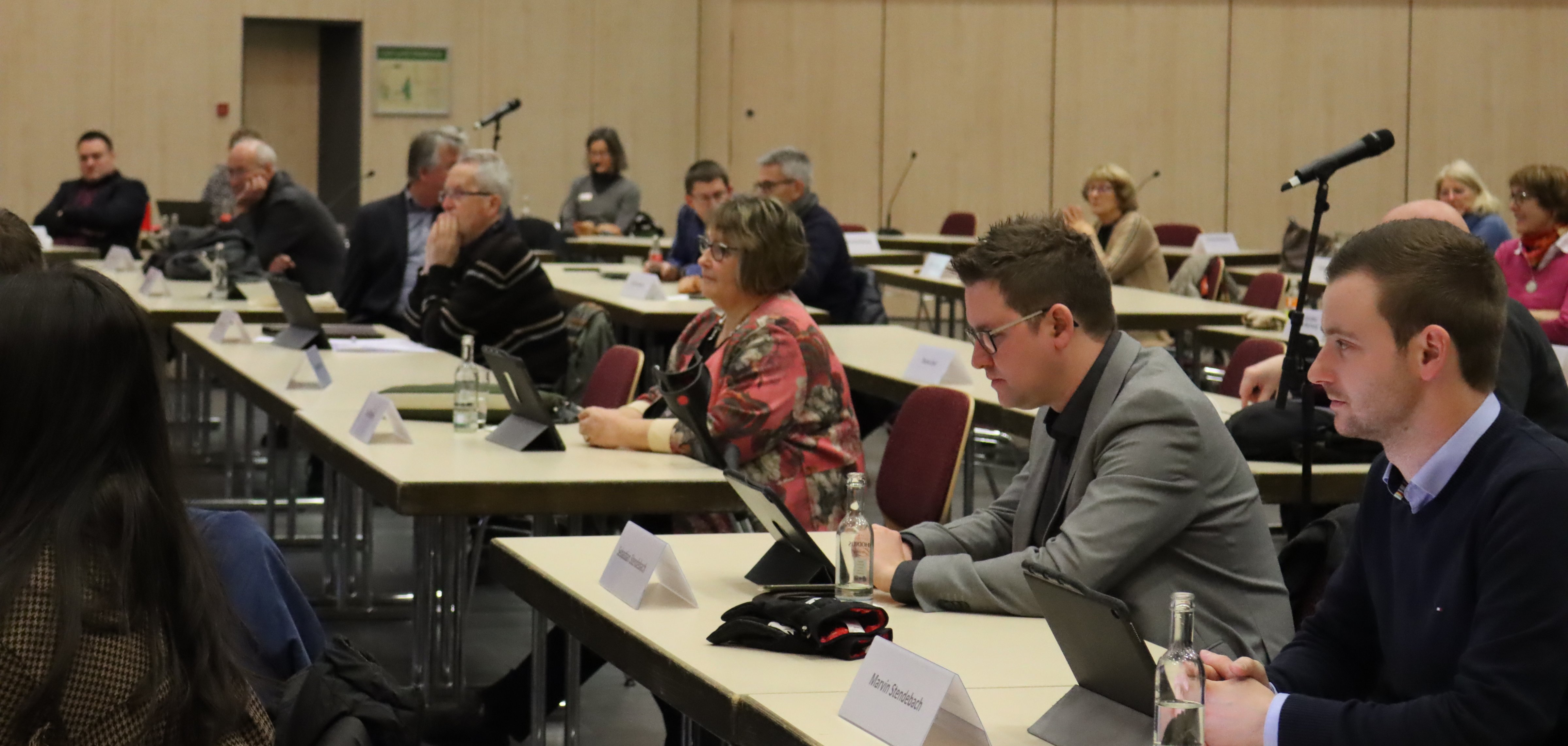 Ein Blick in die Sitzung des Verbandsgemeinderates.