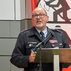 Ralf Felix Kespe, Vorsitzender des Kreisfeuerwehrverbandes Westerwald.