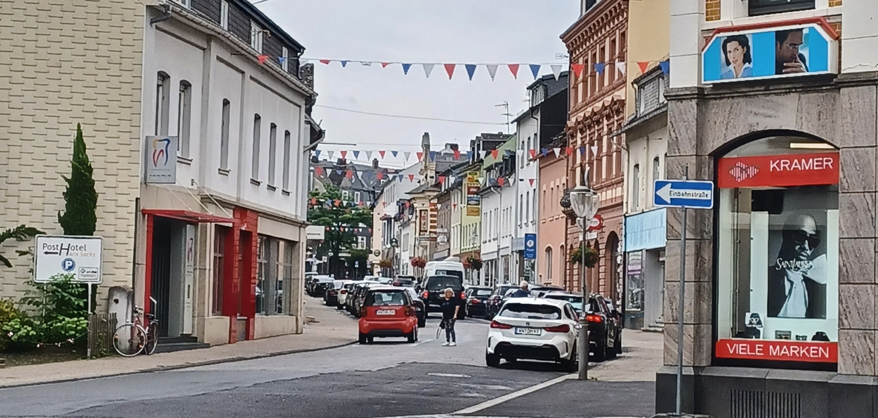 Ein Blick in die Bahnhofstraße.
