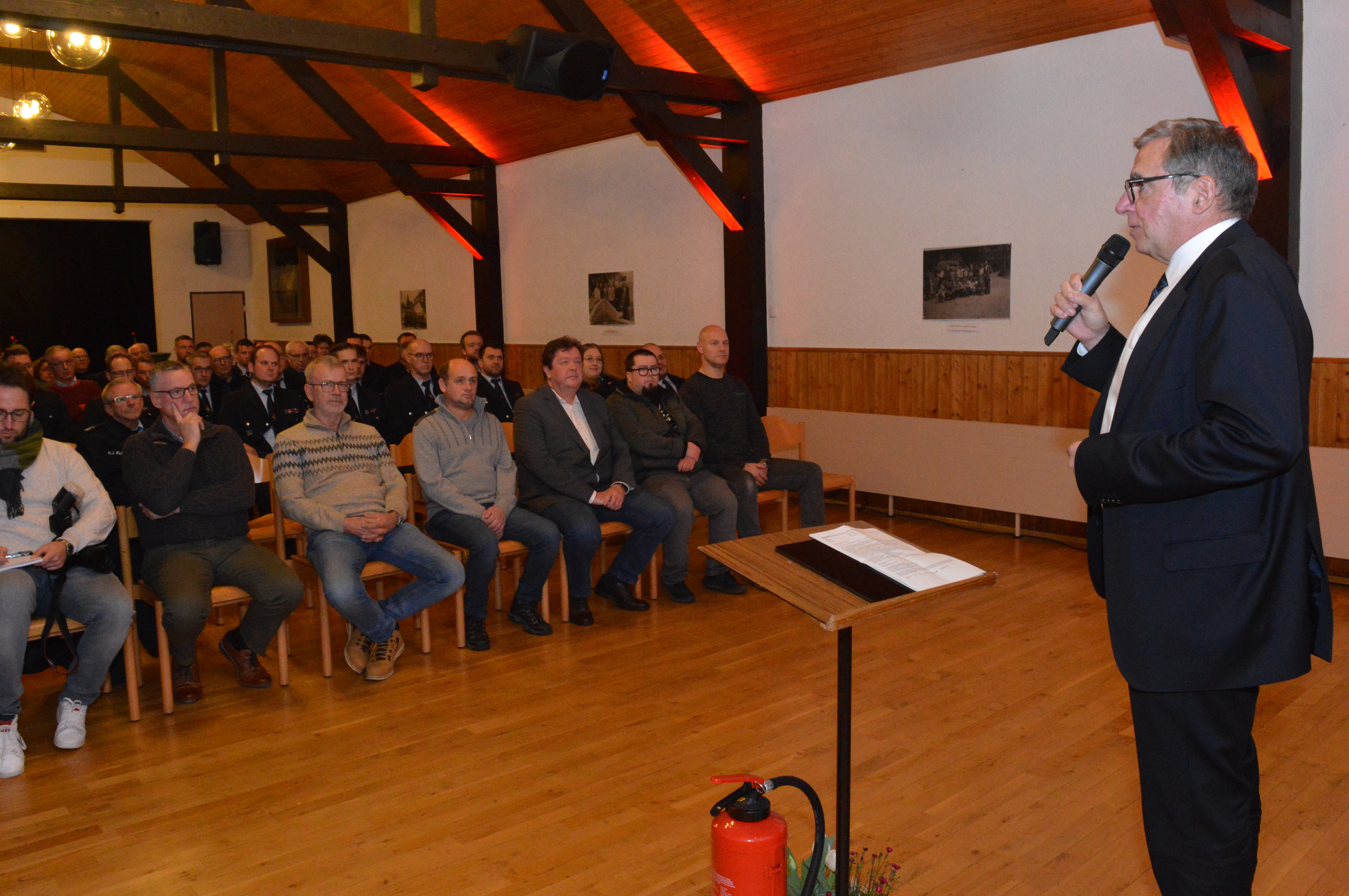 Andree Stein am Rednerpult.