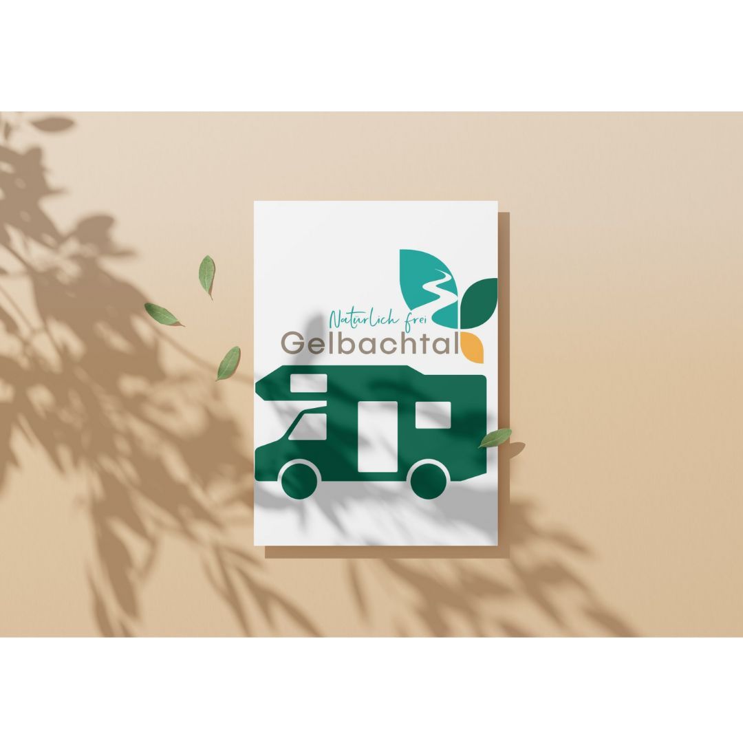 Das Logo für Beschilderung der neuen Wohnmobilstellplätze.