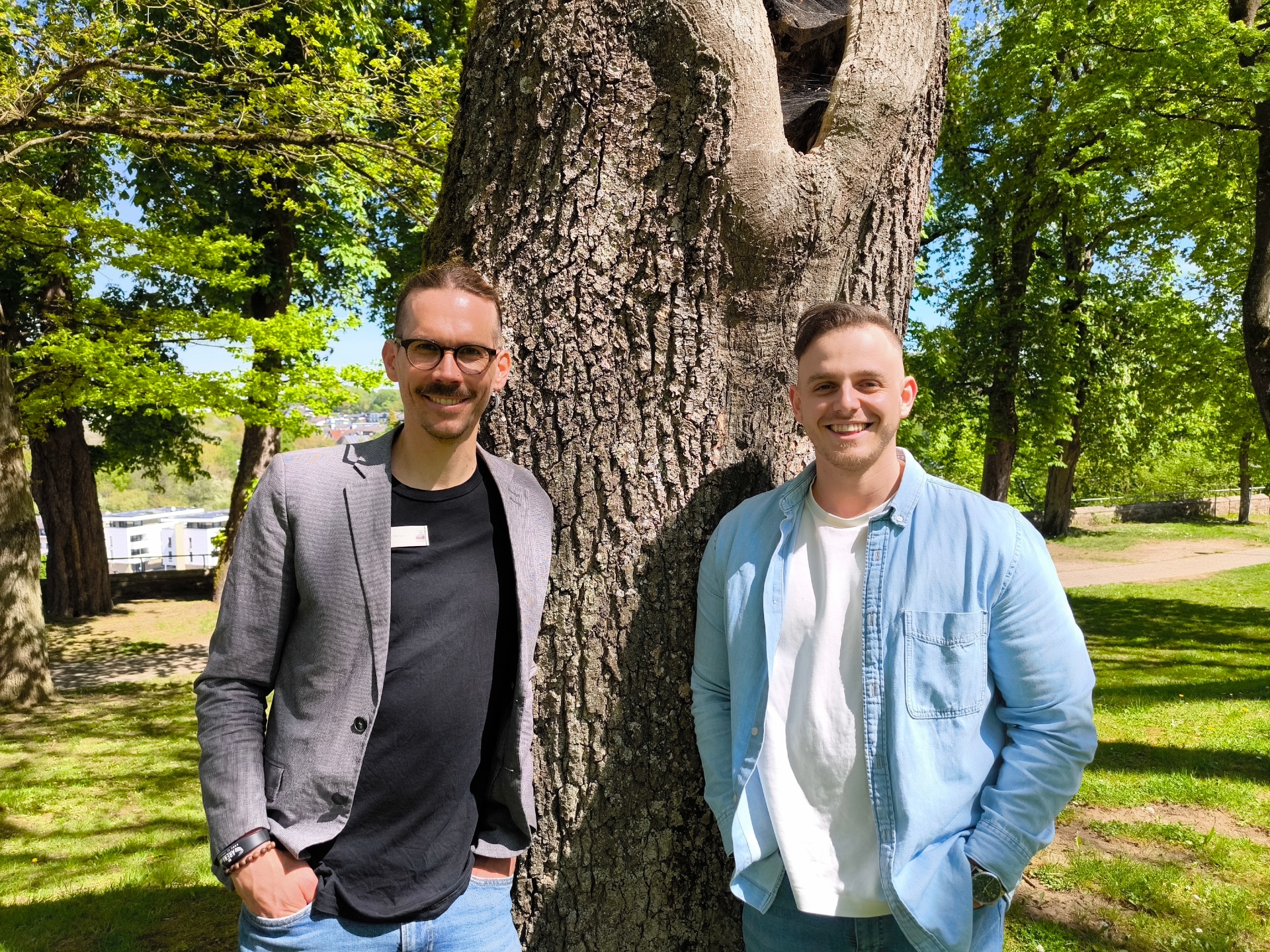 Bild zeigt Max Weber und Julian Herbst