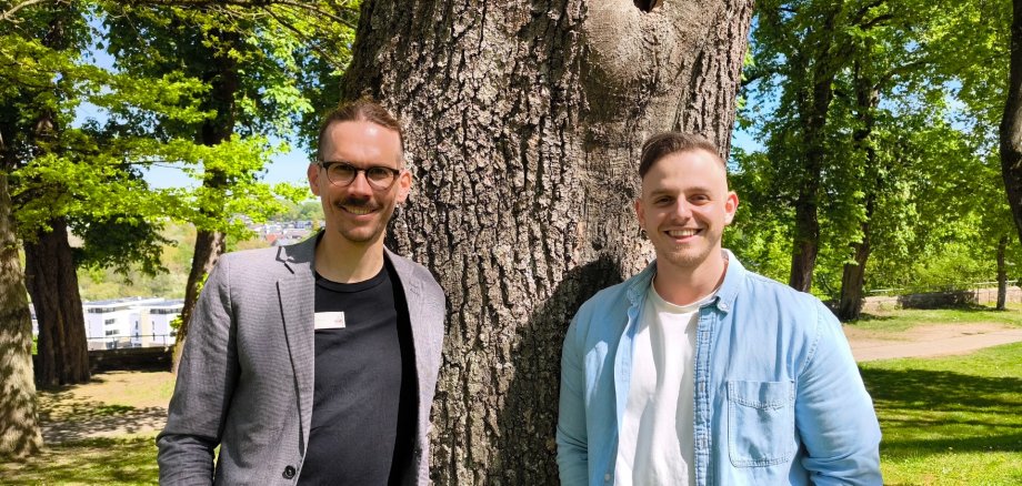 Bild zeigt Max Weber und Julian Herbst