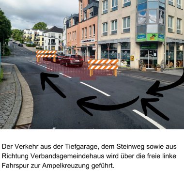 Wasserleitung Steinweg - 2 Im Steinweg in Montabaur wird die Wasserleitung erneuert. Ab 8. Juni ist dieser Straßenabschnitt halbseitig für den Fahrzeugverkehr gesperrt.