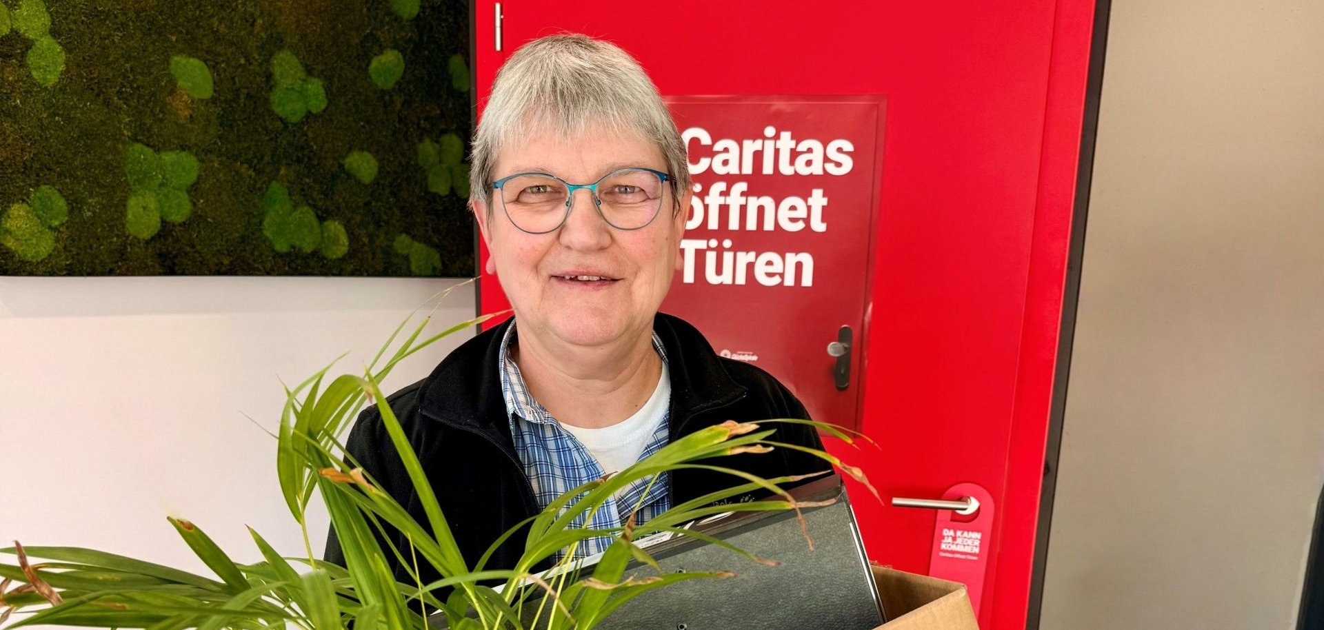 Der Einzug ins neue Domizil ist geschafft: Schwester Barbara Spiegelhoff, Gemeindeschwester plus der Verbandsgemeinde Montabaur, ist ab sofort im Caritas-Zentrum in der Bahnallee 16 in Montabaur erreichbar.