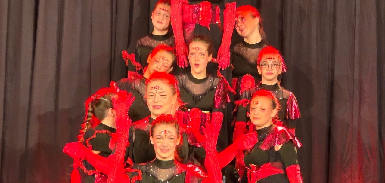 Die Tanzformation 7 up des TSC nentershausen