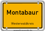 Bild zeigt Ortsschild Montabaur
